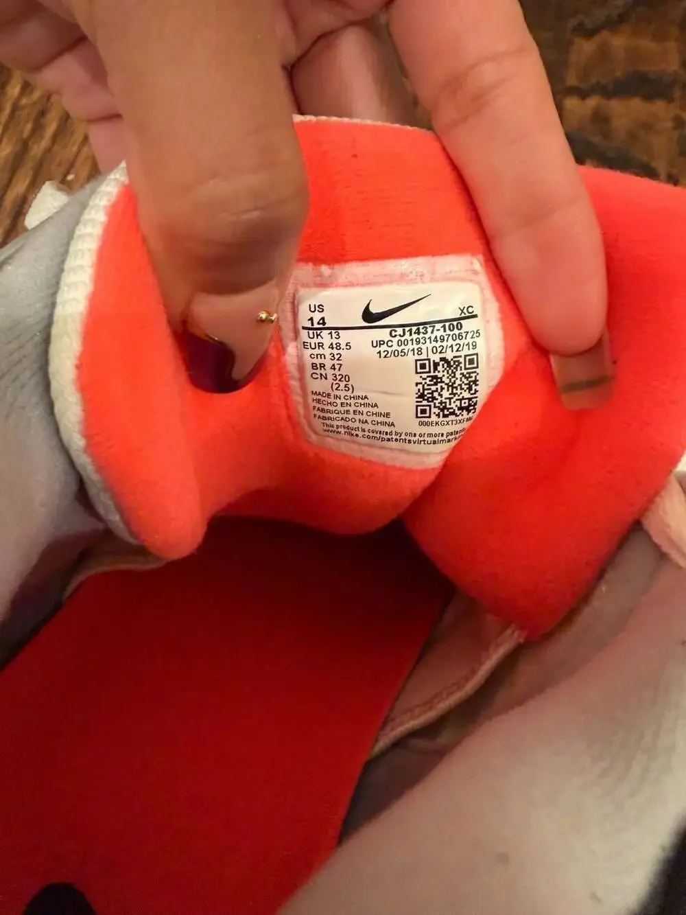 Nike Air Tech Challenge II Hot Lava Size 14